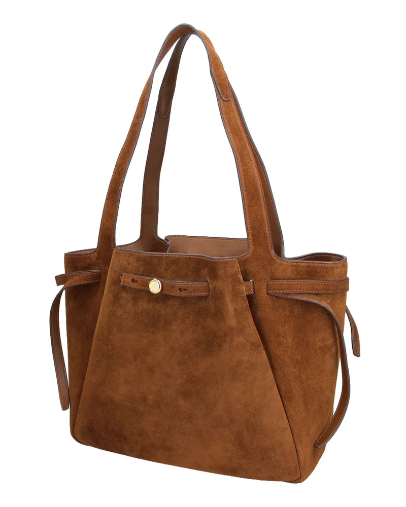 Tory Burch Women's Bags Brown Bovine Suede Brown