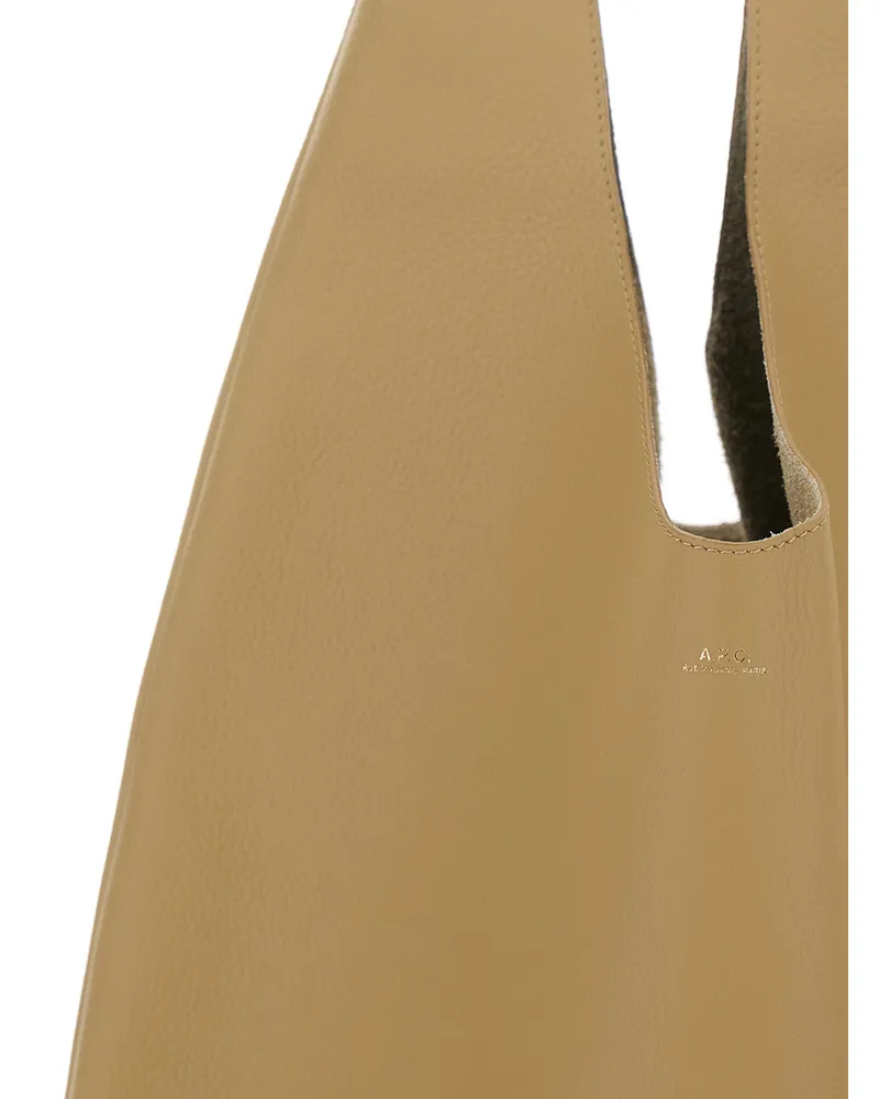 A.P.C. Le Neige Shoulder Bag — Beige Beige