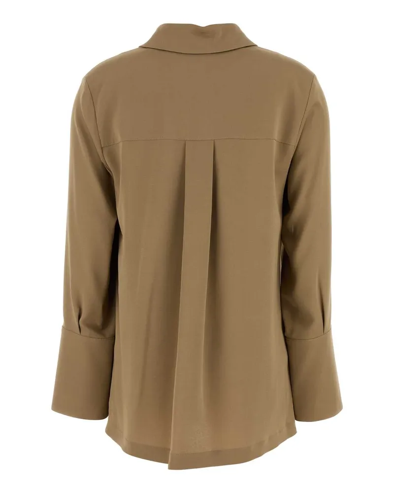 Max Mara 2521196018600 007 Nocciola Exterior: Silk Elastane Maglie Sweater Beige
