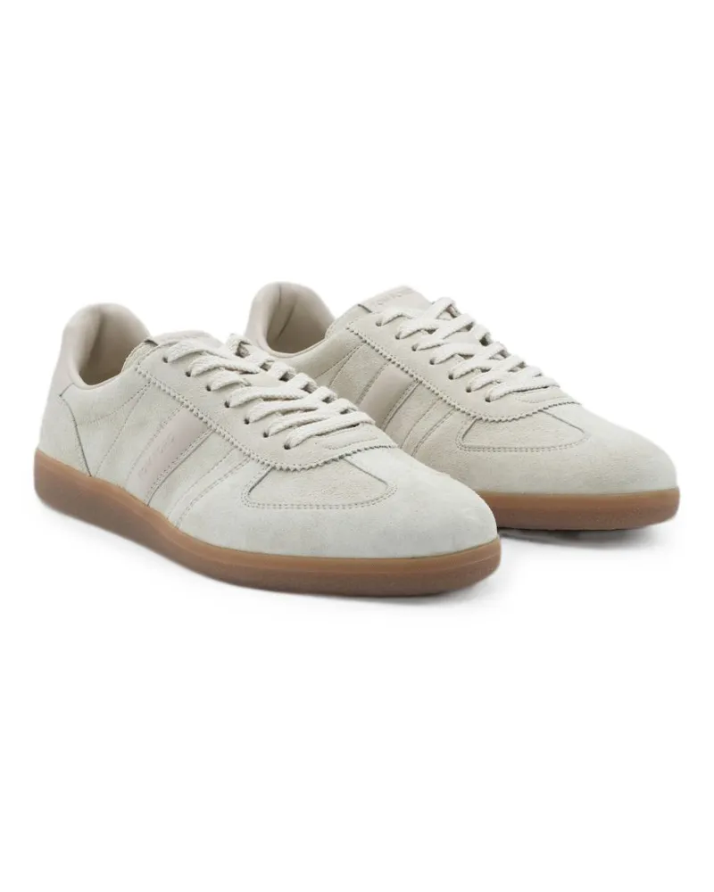 Tom Ford Men's Sneakers Archer White Suede Calf Leather Trainers White