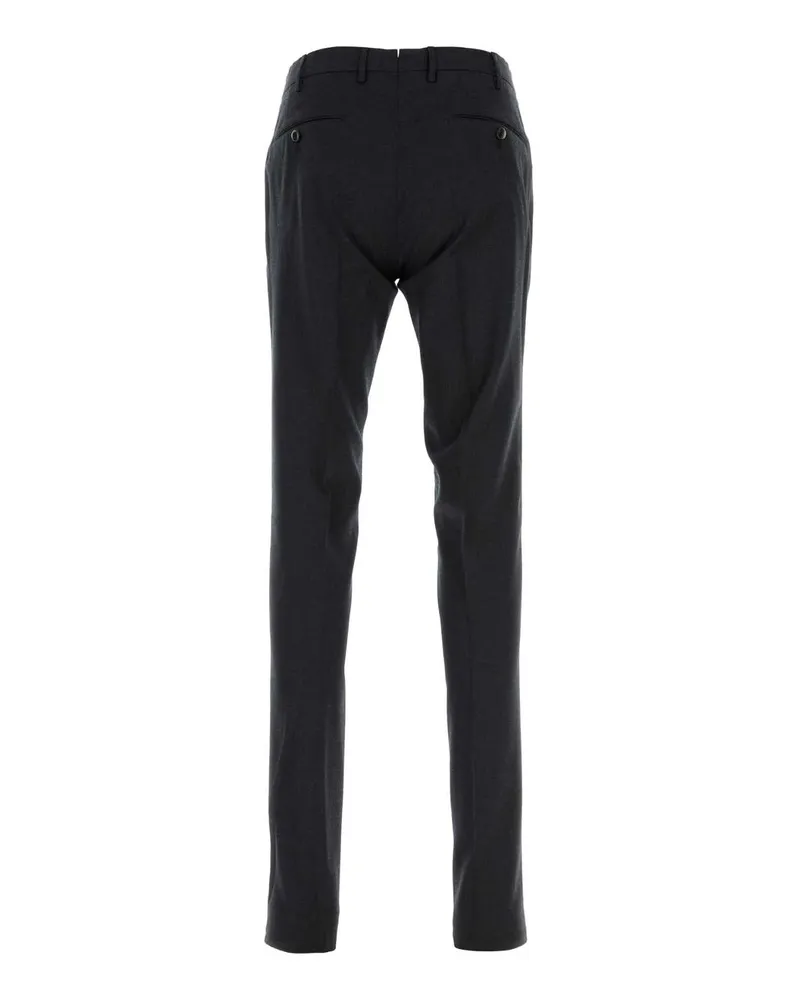 PT TORINO Men's Slate Stretch Virgin Wool Pant 0260 Pantaloni Trousers Gray