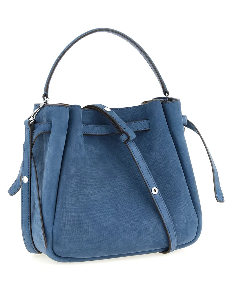 Tory Burch Romy Bucket Bag — Blue Blue