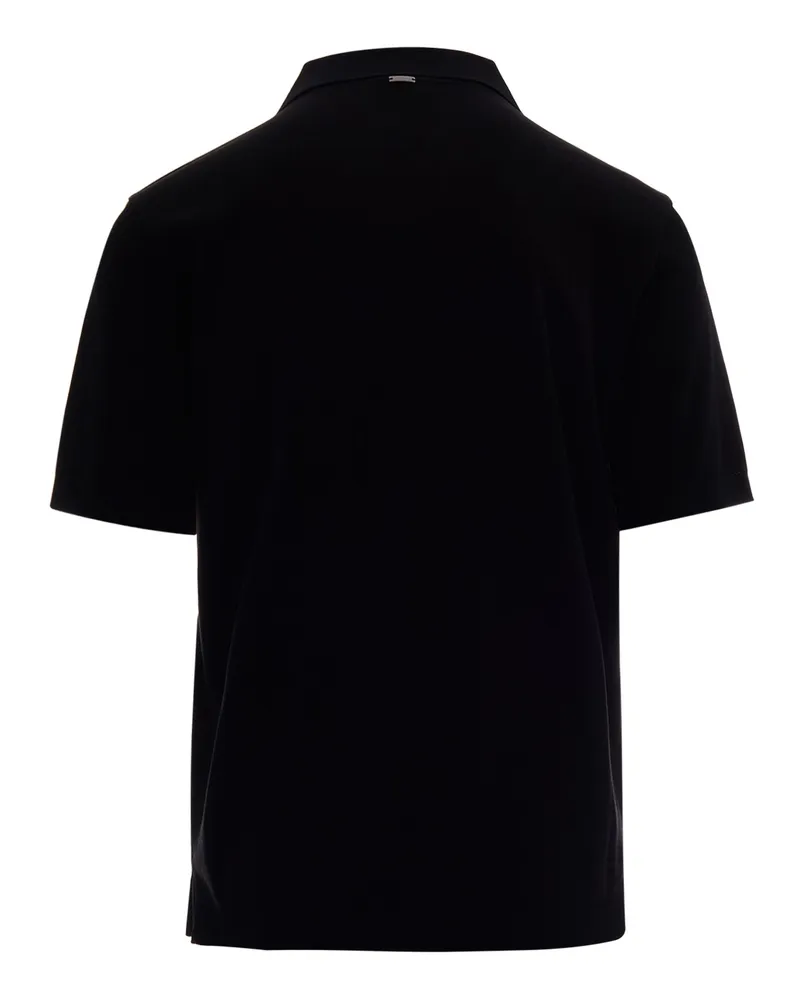 Herno Men Polo Shirt Derby Black T-shirts And Polos Black