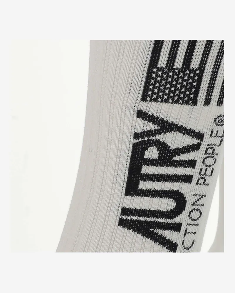 AUTRY Men's Socks Stretch Cotton White White