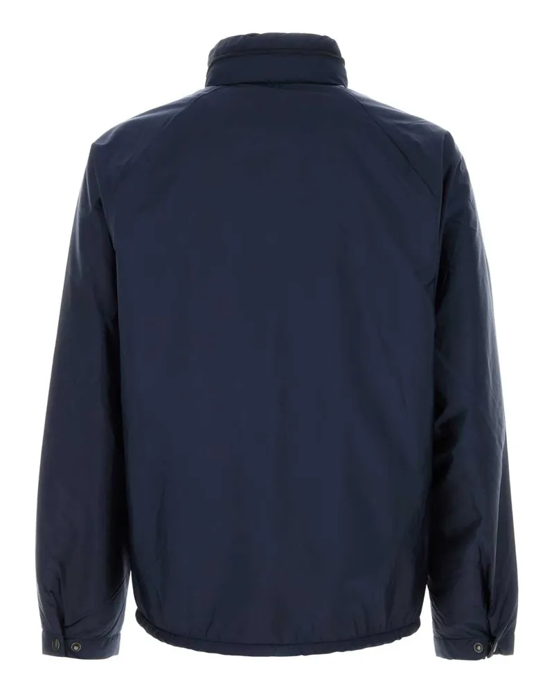 Prada Men's Navy Blue Re-Nylon Jacket Giubbini Navy