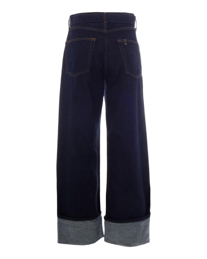 Liu Jo Women's Jeans Normal Wash Cotton Navy