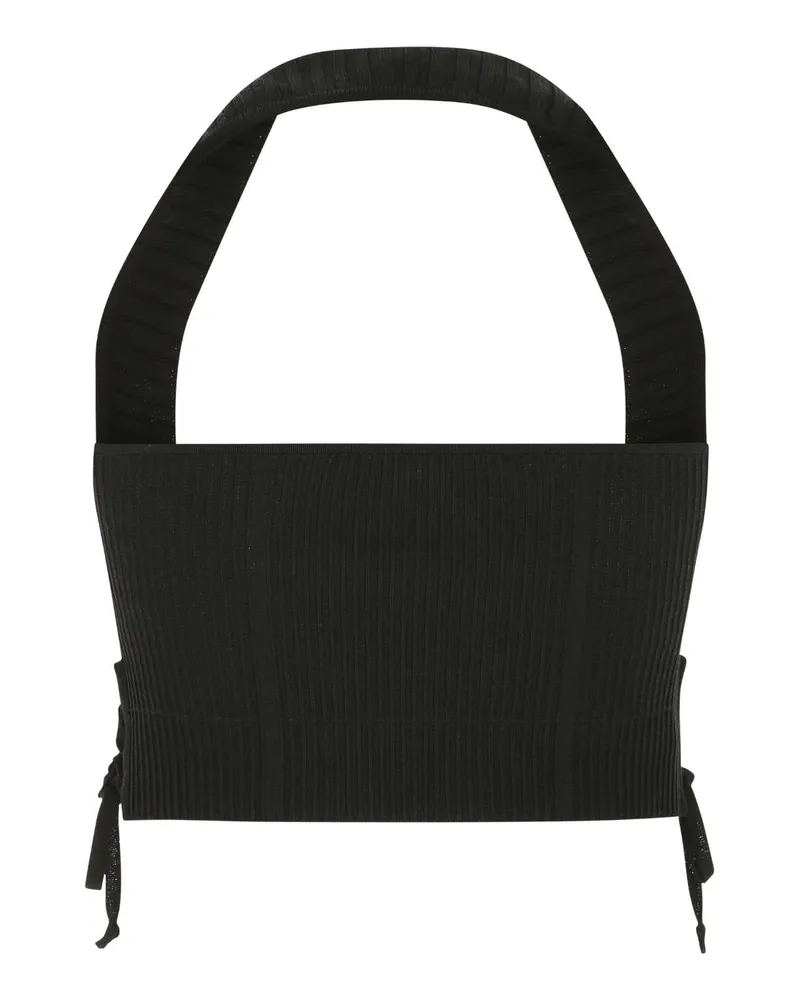 ADAMO Women's Stretch Viscose Blend Bodice Black Polyester Nylon Sweater Black