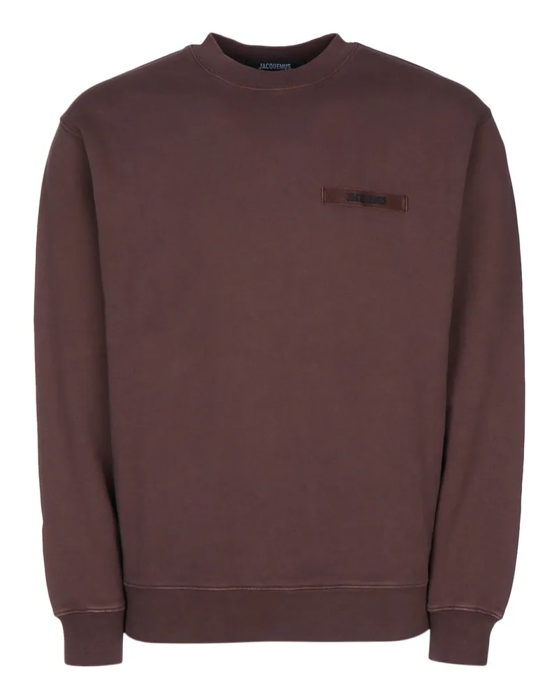 Jacquemus Sweatshirt — Brown Brown
