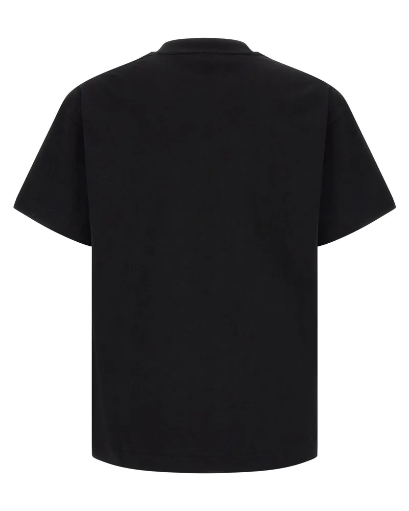 Palm Angels Logo-Patch T-Shirt — Black Black