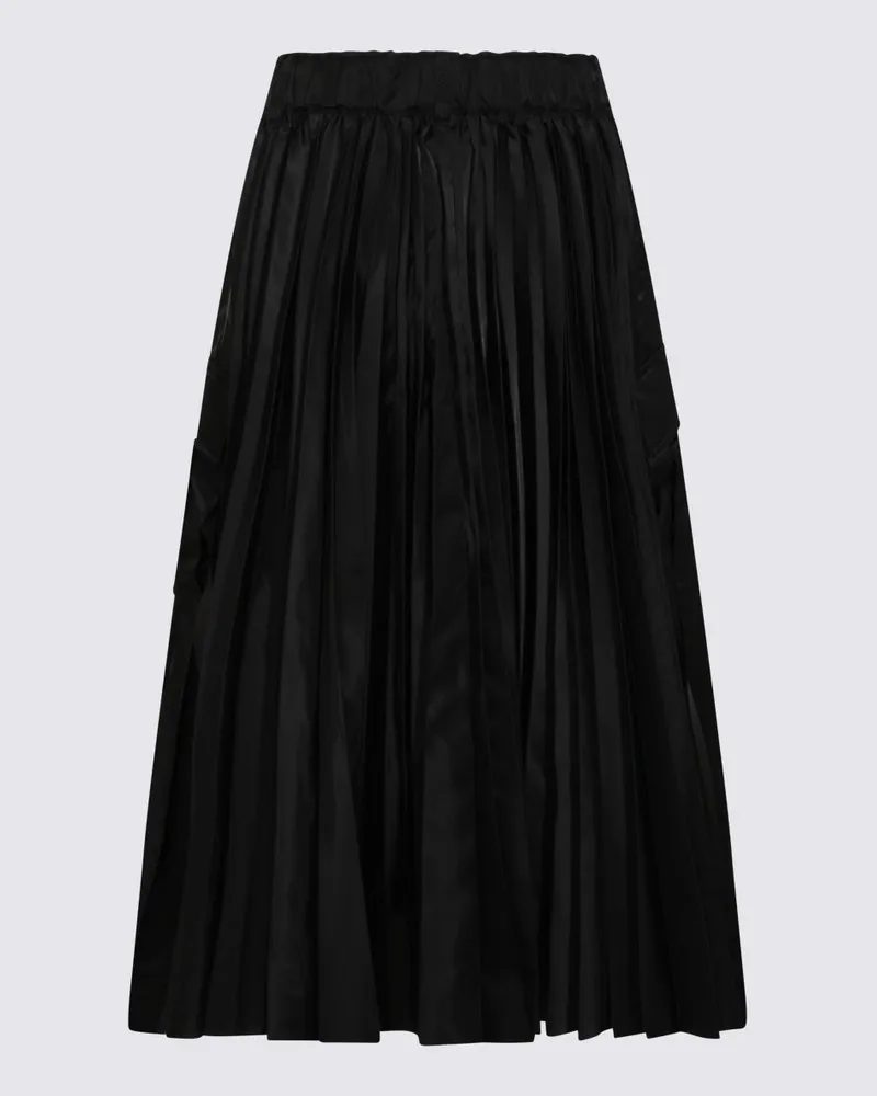 Sacai Women's Skirts Black _ny Black