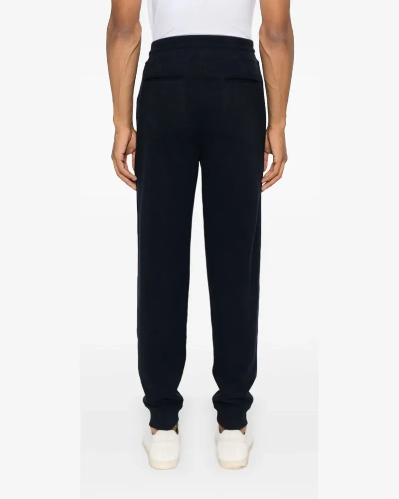 Brunello Cucinelli Men's Logo-Print Track Pants Aw24 M Navy