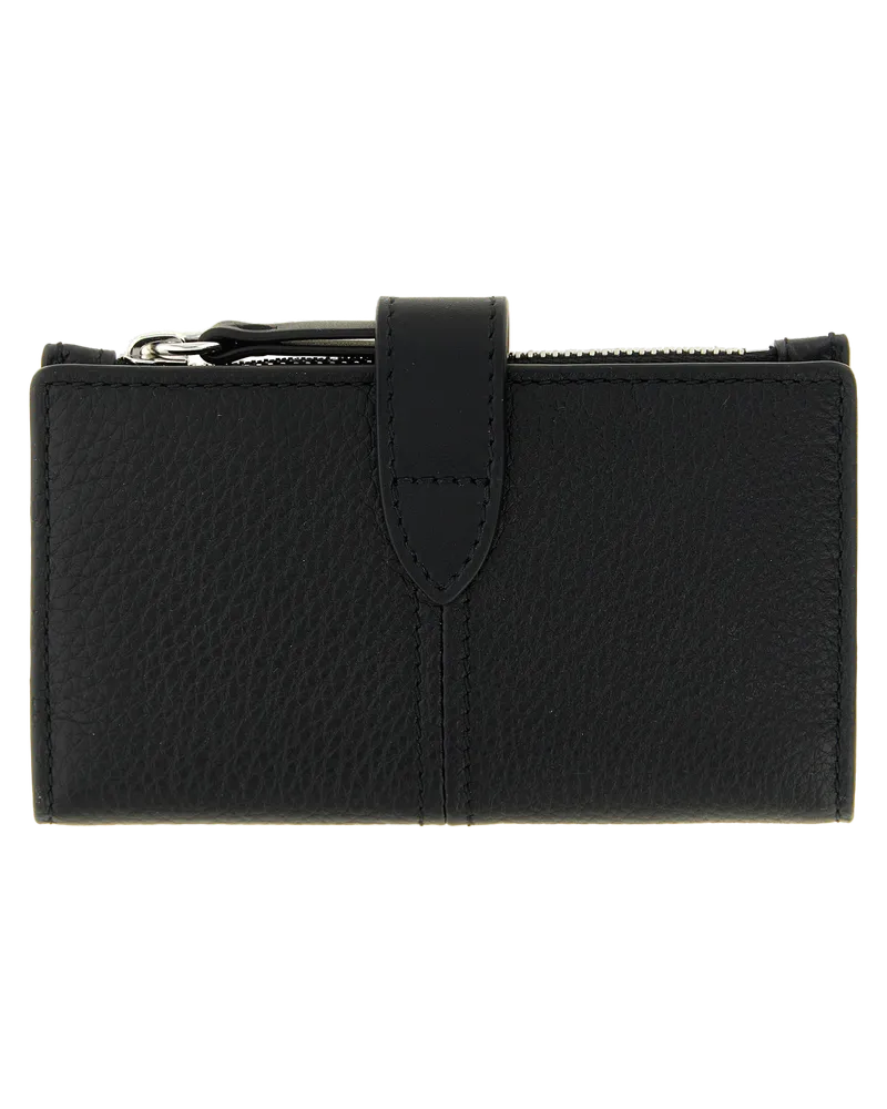 Maison Margiela Four Stitches Card Case — Black Black