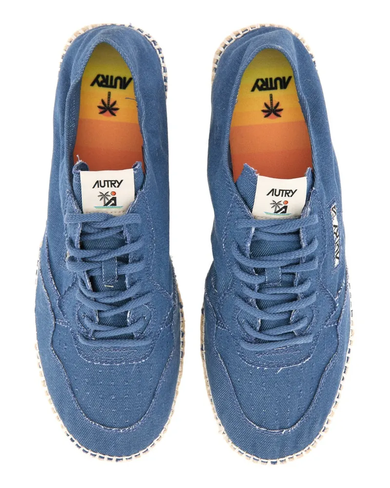 AUTRY Sandy Sneaker — Blue Blue