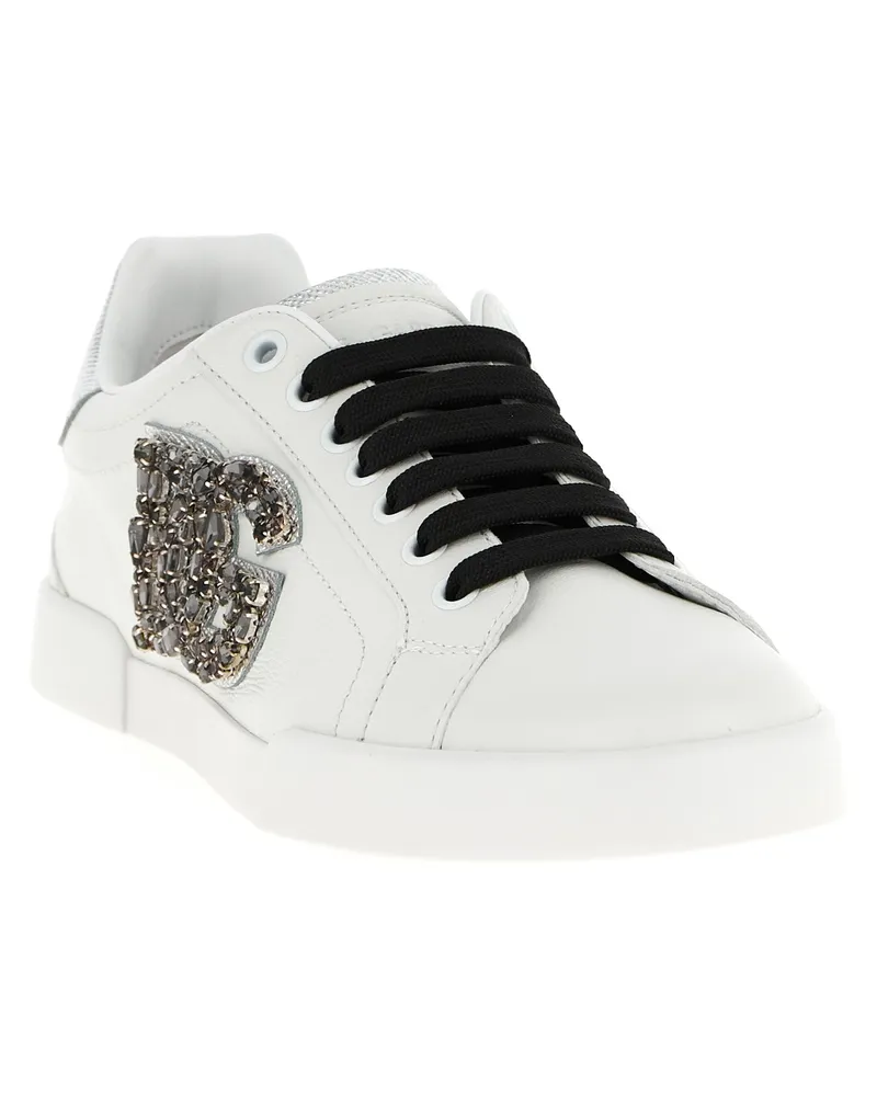 Dolce & Gabbana Portofino Sneaker — White White