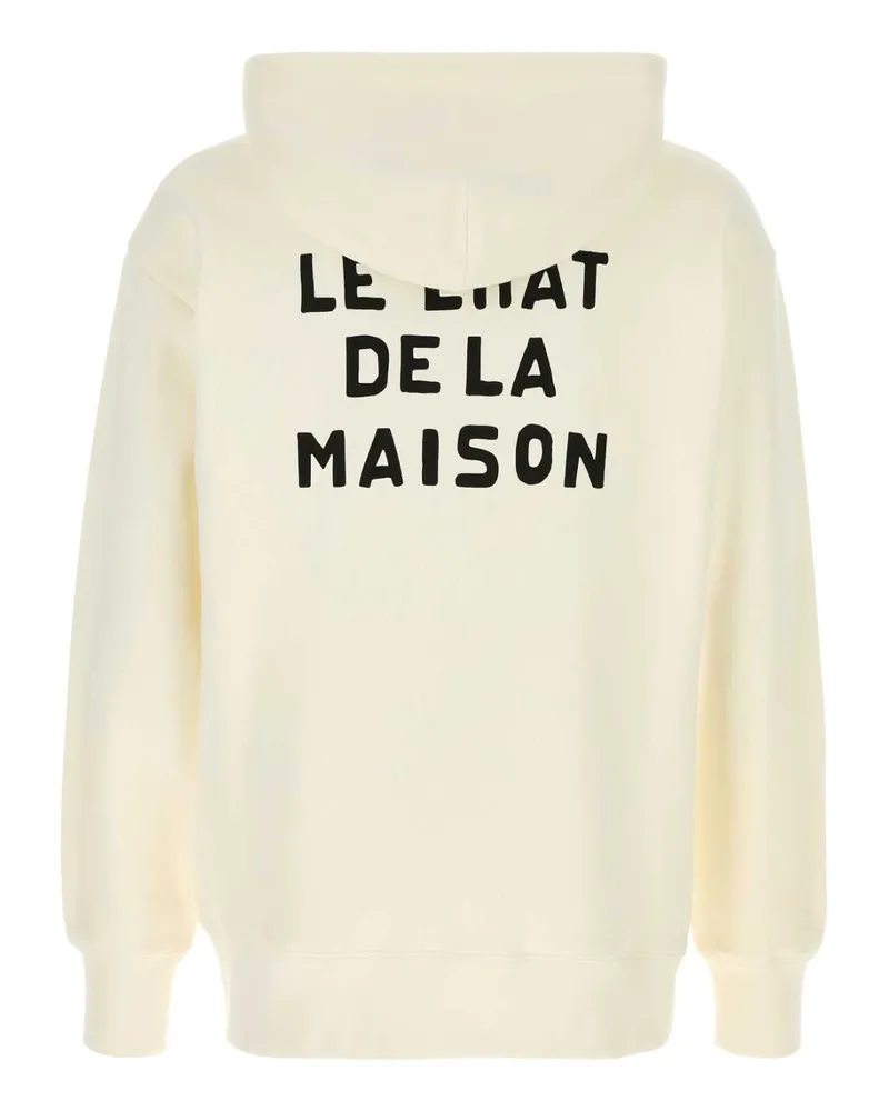Valentino Garavani Men's Ivory Cotton Sweatshirt Avorio Felpe White