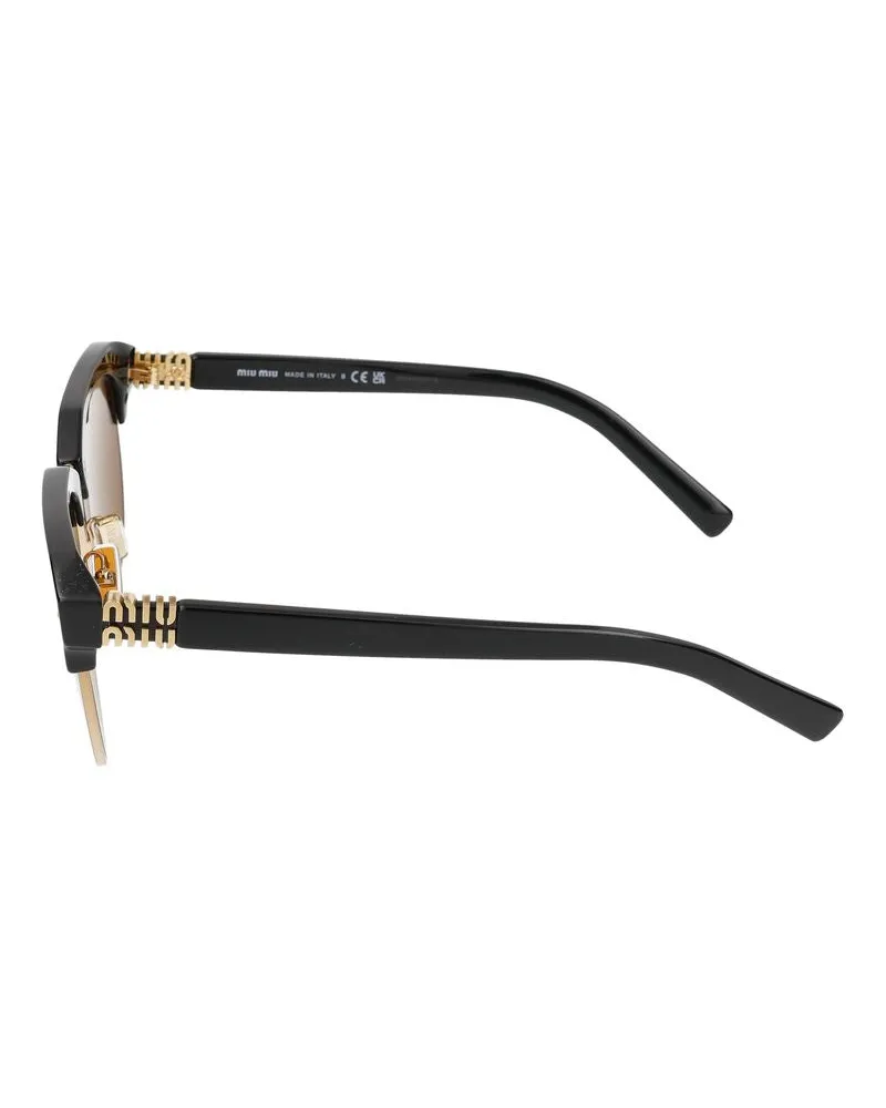 Miu Miu Women's Sunglasses Miu 0mu 09zs 1ab2z1 16-140 Acetate Black