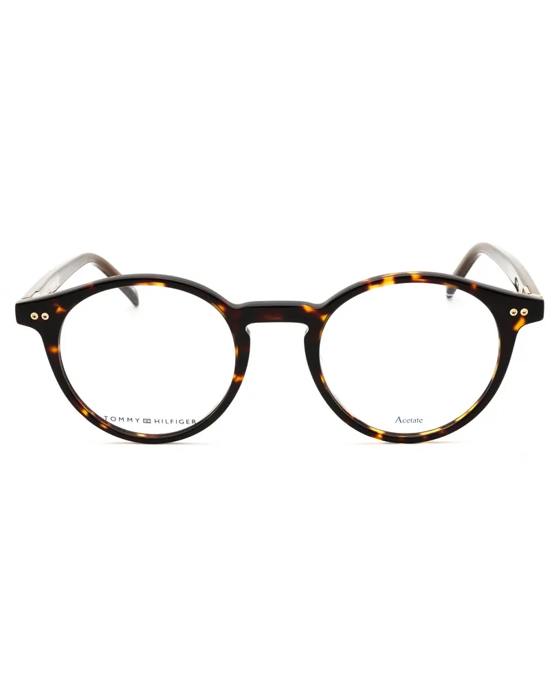 Tommy Hilfiger Men's Th 1813 Eyeglasses Clear Optical Glasses Sunglasses Brown