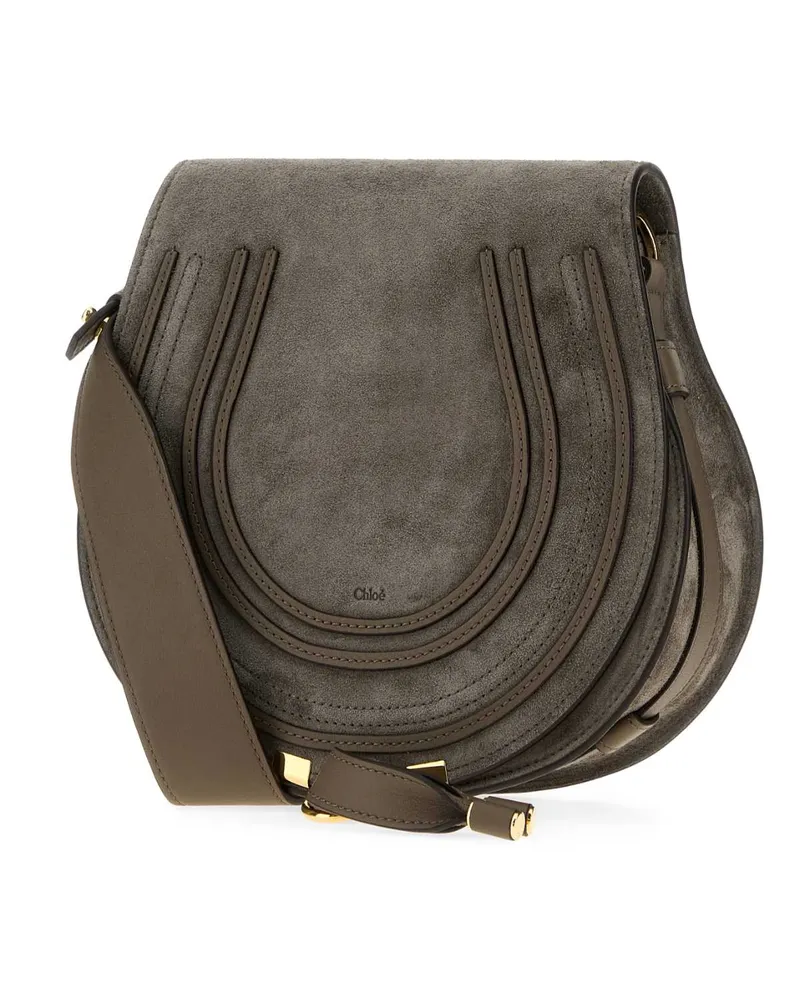Chloé Marcie Crossbody Bag — Gray Gray