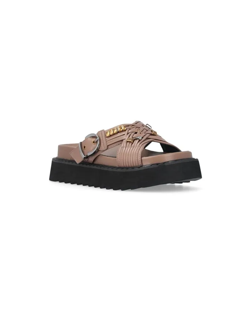 Pinko Kate 09 Sandals — Tabacco Tabacco