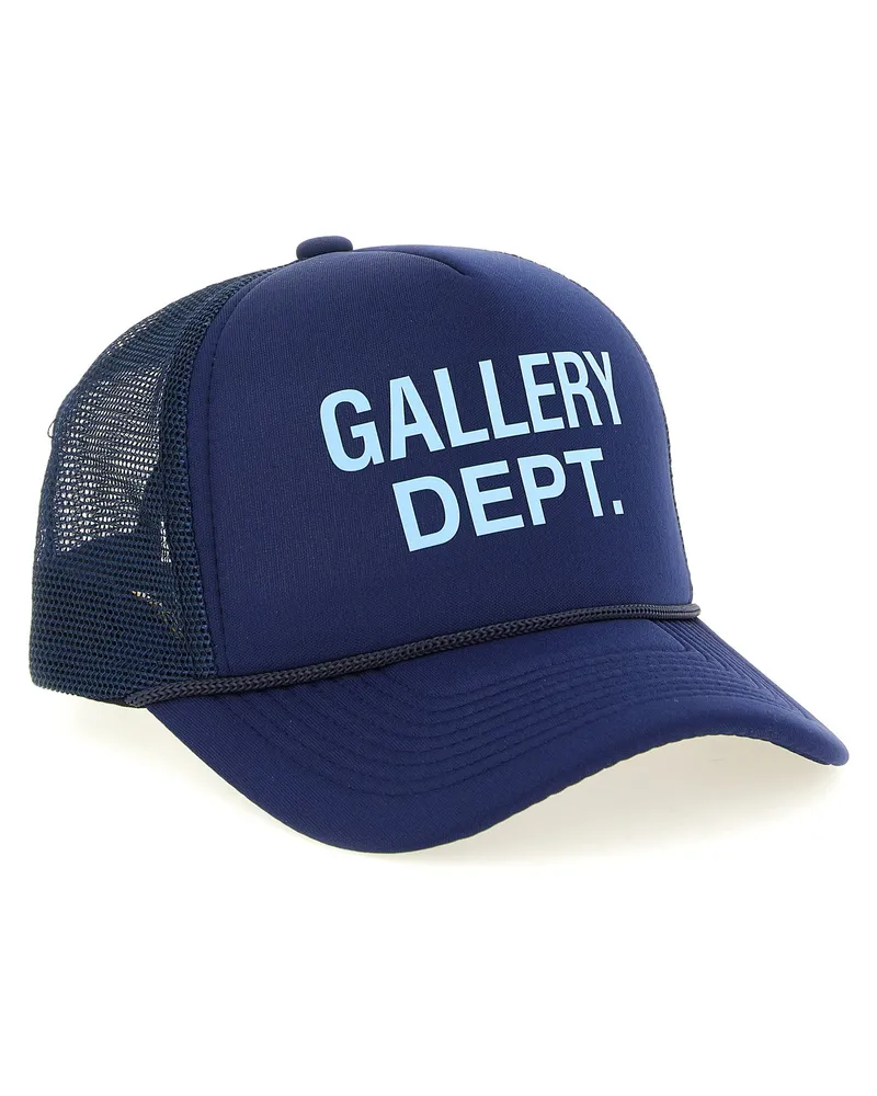 GALLERY DEPT. Men's Blue Rubber Cap (baseball Hat Blue