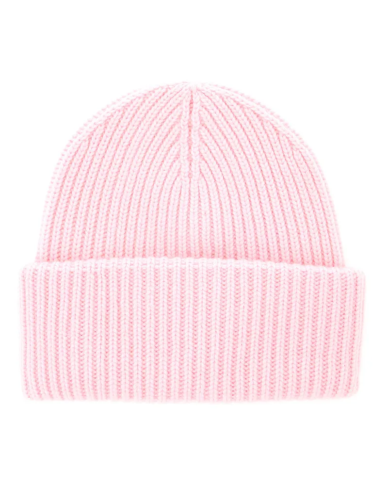 MC2 Saint Barth BRR000102285M Wool Cashmere Knit Beanie — Pink Pink