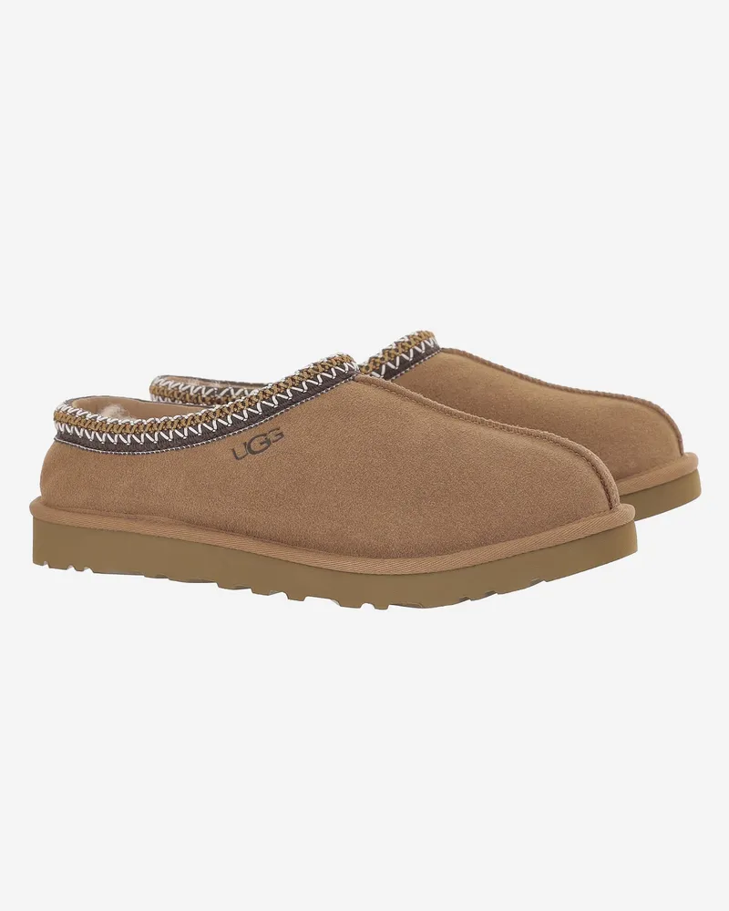 UGG Men's Tasman Ii Mules Brown Suede Leather Brown