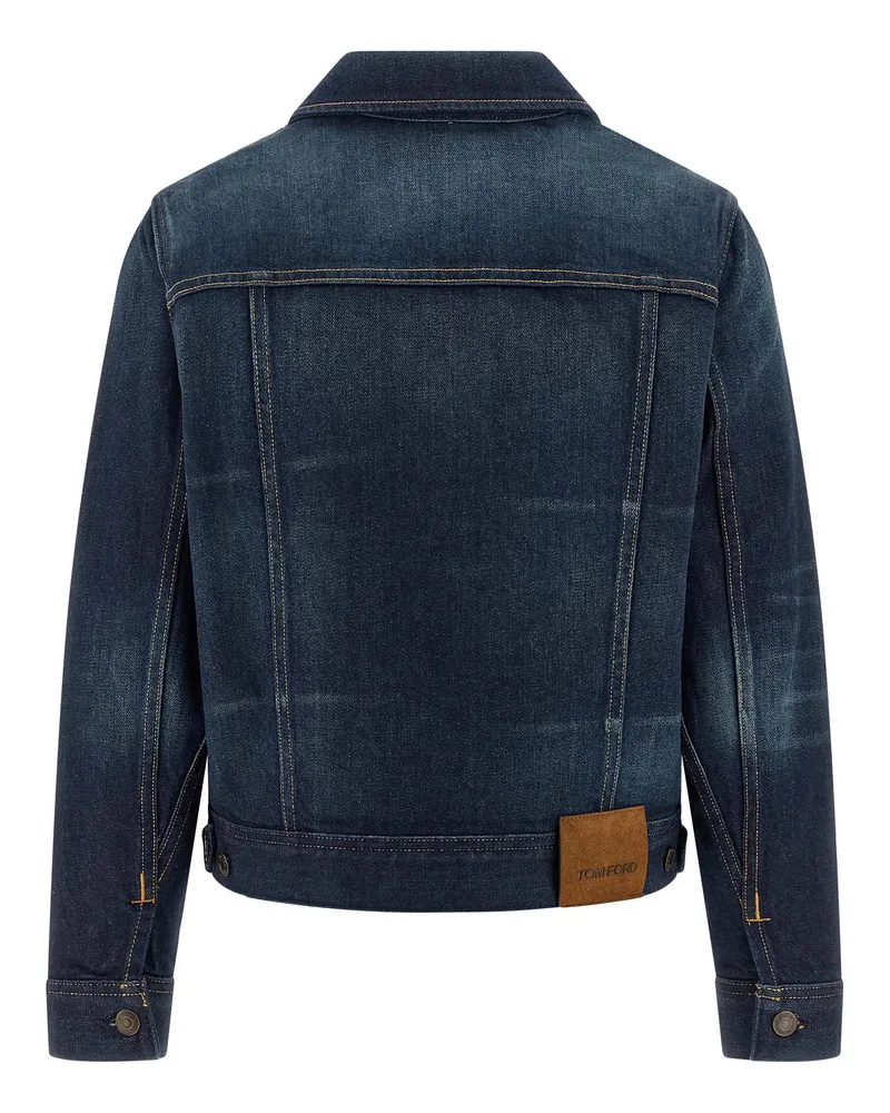 Tom Ford Japanese Denim Jacket — Indigo Indigo