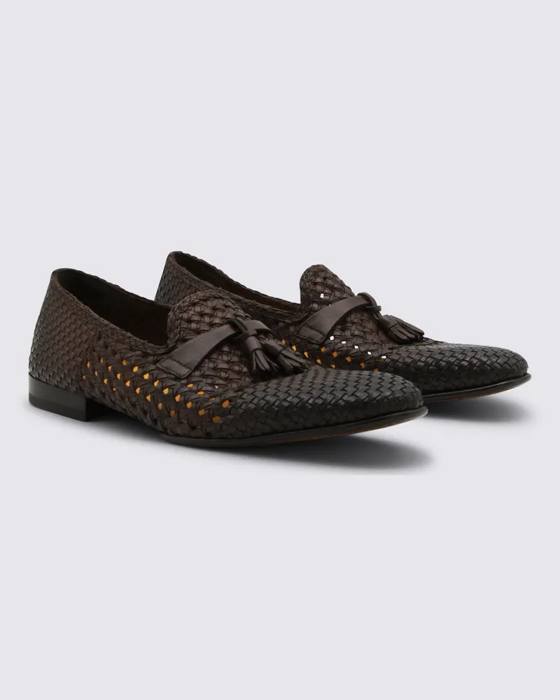 Doucal´s Men's Flat Shoes Tobacco _cover Le Sole Brown