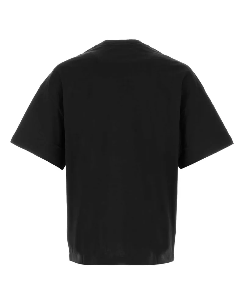 Jil Sander Cotton T-Shirt — Black Black
