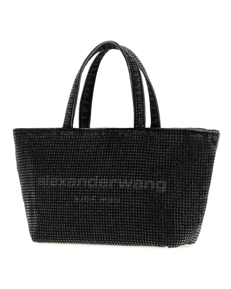 Alexander Wang Women's Punch Small Tote Gray Fabric Gray