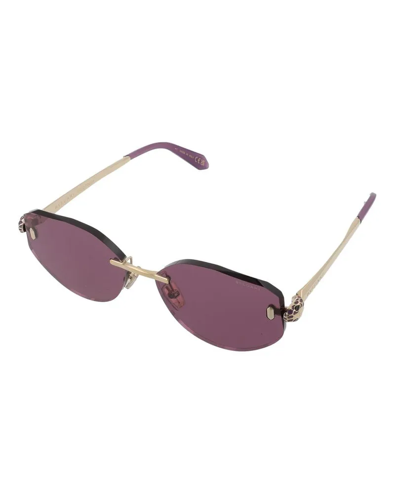 Bulgari BV40059U Cat-Eye Sunglasses — Purple Purple