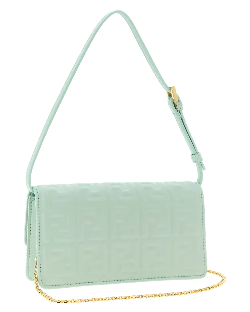 Fendi Baguette Shoulder Bag — Green Green
