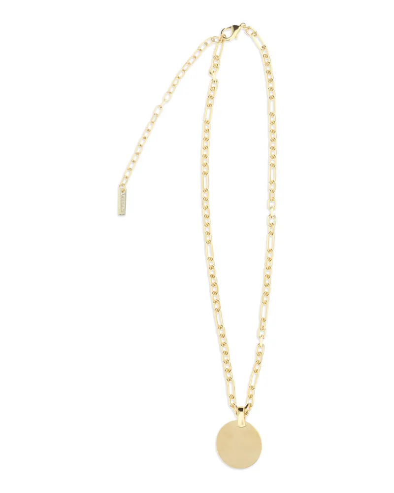 Versace Women's Necklace Metal Gold Brass Necklaces Gold