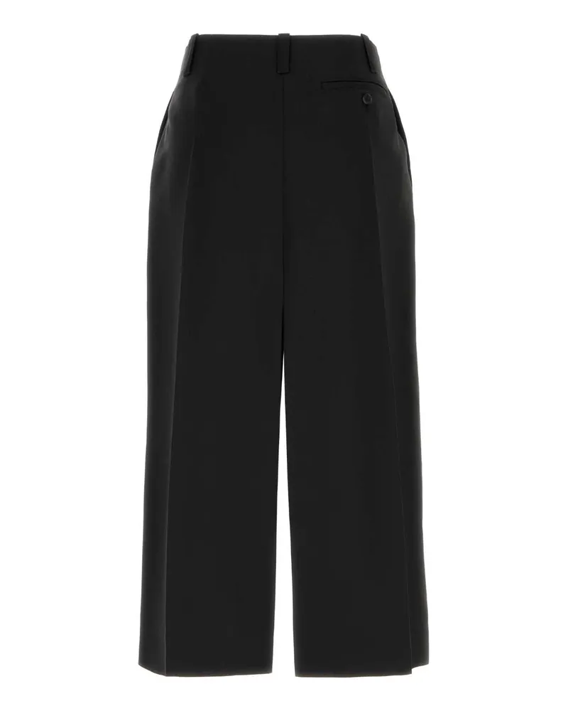 Givenchy Bw411x100h 001 Black Exterior. Wool Mohair Gonne Skirt Black