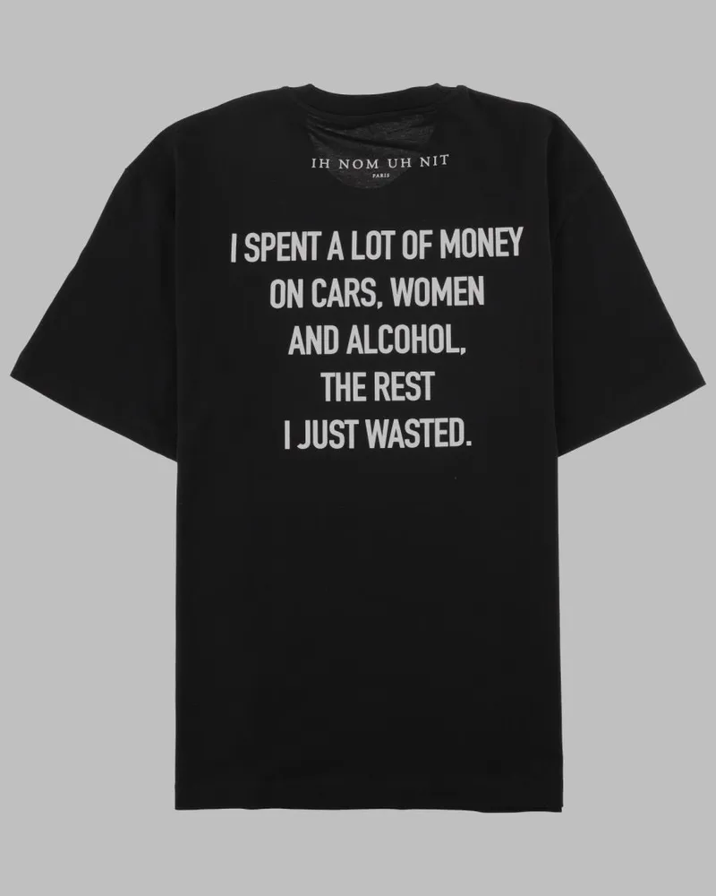 IH NOM UH NIT The Genius Cotton T-Shirt — Black Black