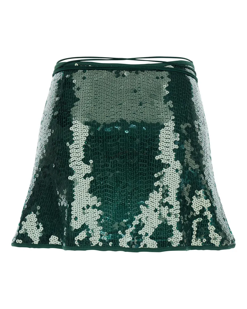 Oséree Women Skirt Marylin Green Tech Fabric Green