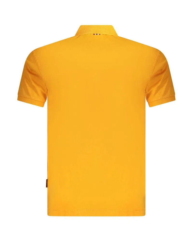Napapijri Cotton Polo — Orange Orange