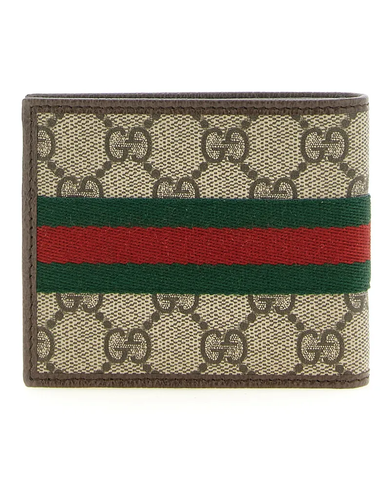 Gucci Men's Beige Polyethylene Wallet Beige