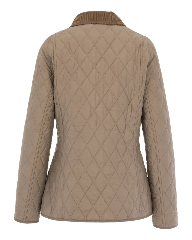 Barbour Quilted Jacket — Beige Beige