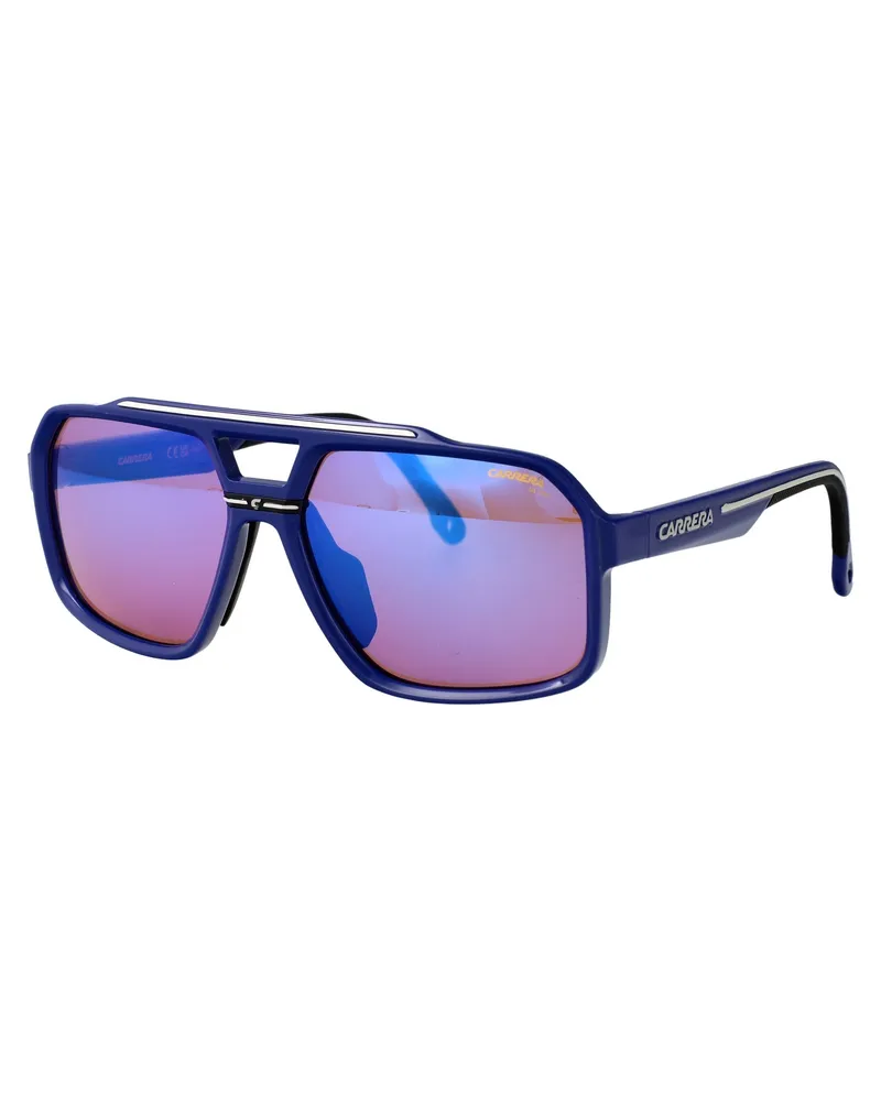 Carrera Men's Sunglasses Blue Polyamide Frame (injection-Moulded Blue