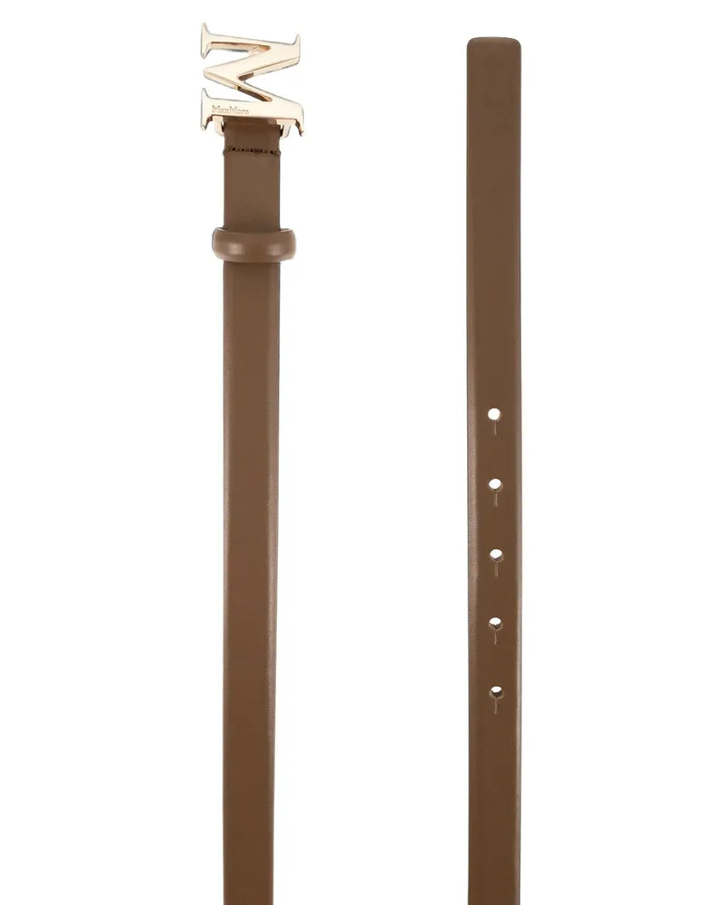 Max Mara Belt — Brown Brown