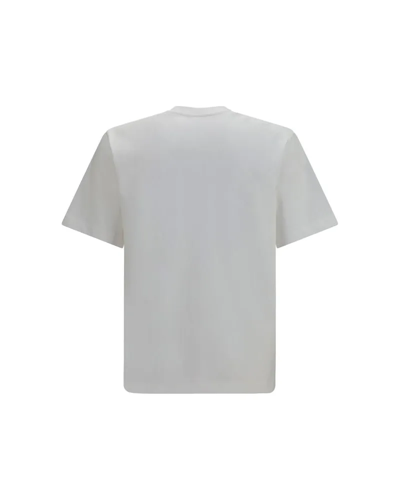 Ferragamo Men's White Cotton T-Shirt White