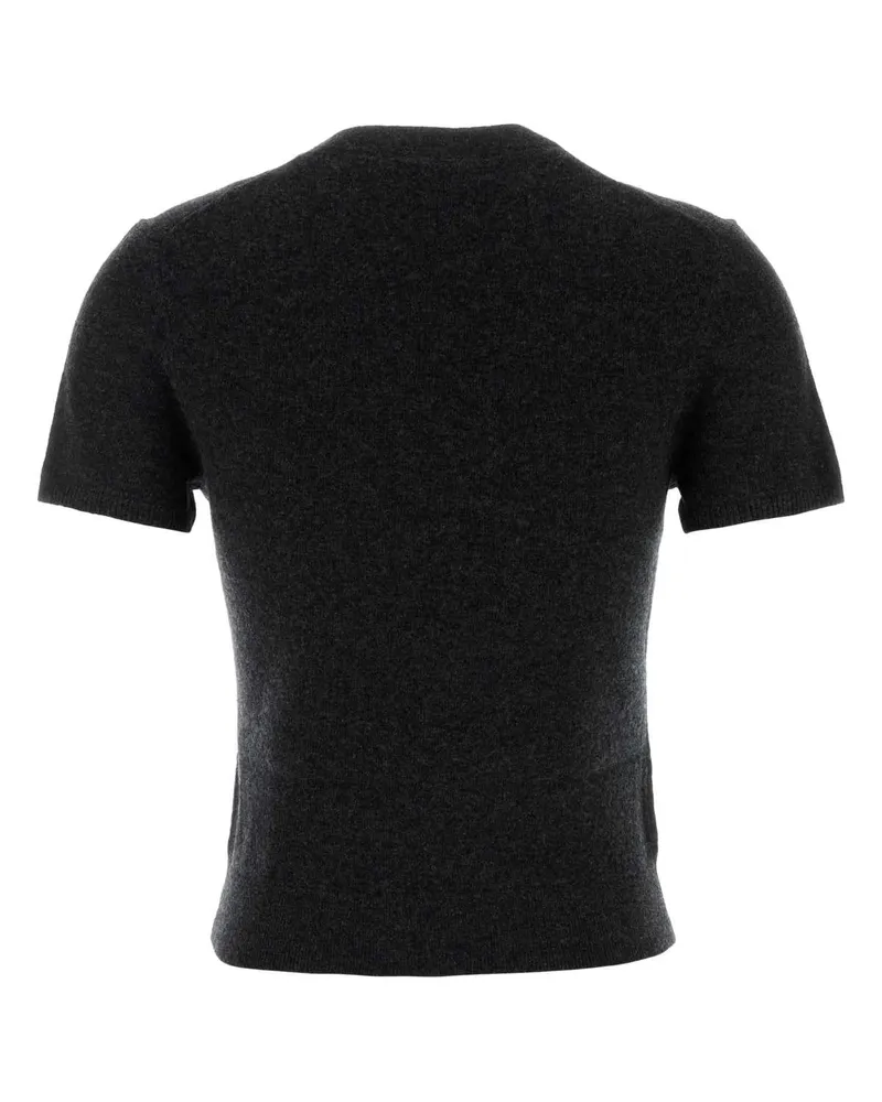 Alexander Wang Women's Charcoal Wool Sweater Exterior: T-Shirt T-shirts And Polos Charcoal