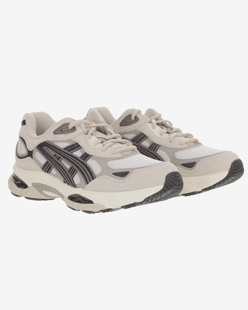 Asics Unisex Sneakers Gel-Nyc 12.1 Multicolour Leather And Textile Trainers Multicolor