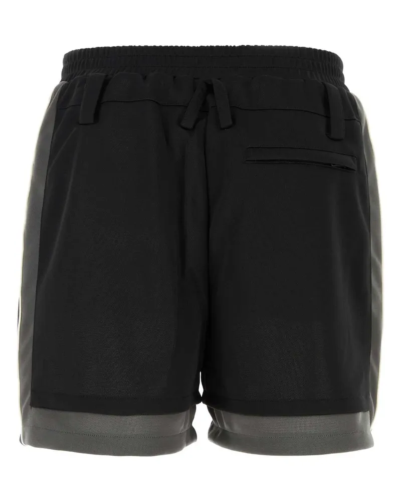 AMBUSH Men Black Polyester Bermuda Shorts Rabbit Exterior Black