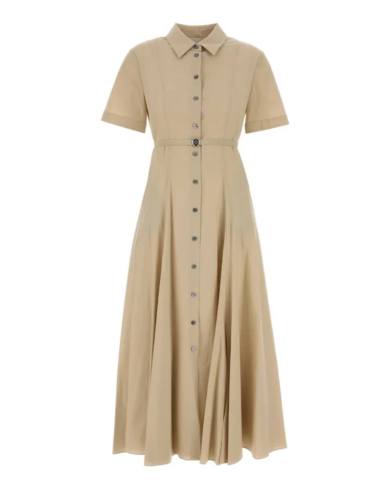 Tory Burch Shirtdress Dress — Beige Beige
