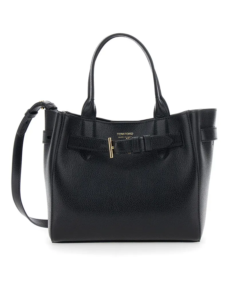 Tom Ford Audrey Piccola Shoulder Bag — Black Black