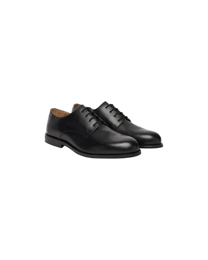 Calvin Klein Leather Oxford — Black Black