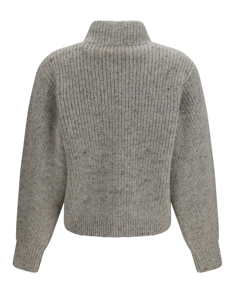 Fabiana Filippi Lurex Bouclé Yarn Jacket — Gray Gray