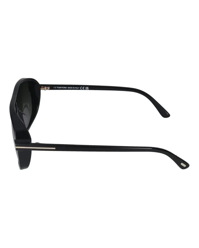 Tom Ford Unisex Sunglasses Ft1208 01b 12-140 Injected Black